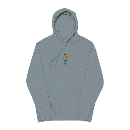 Guardabarranco Embroidered Pigment-Dyed Hoodie