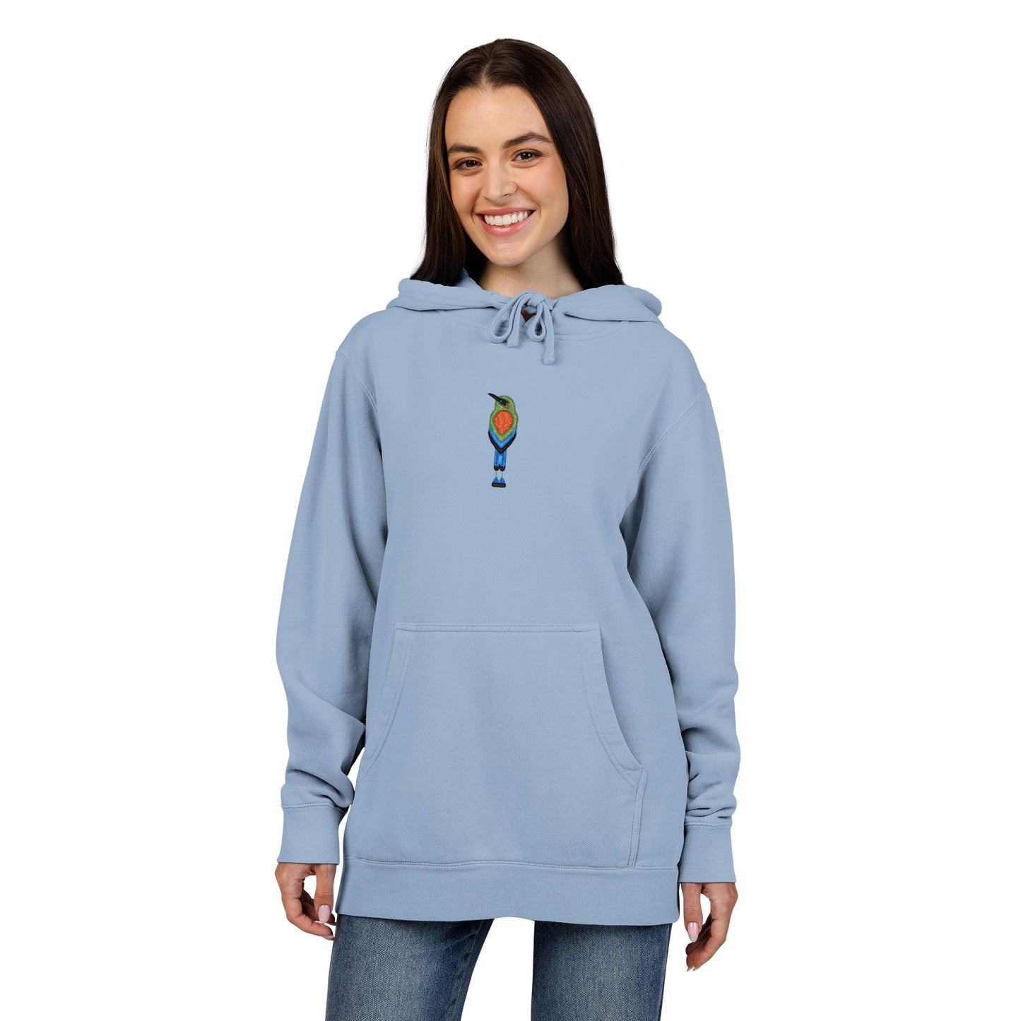 Guardabarranco Embroidered Pigment-Dyed Hoodie