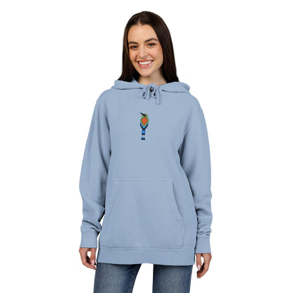 Guardabarranco Embroidered Pigment-Dyed Hoodie
