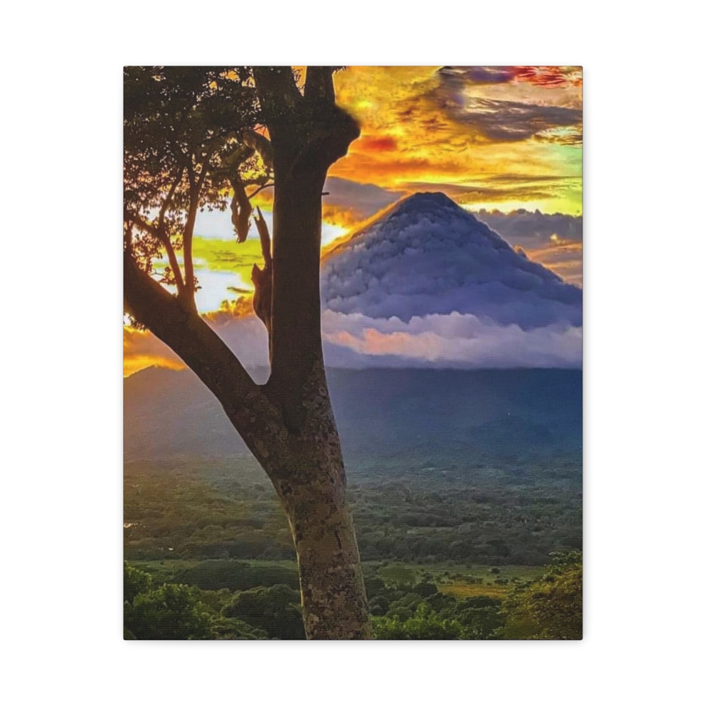 Sunset at Ometepe Canvas