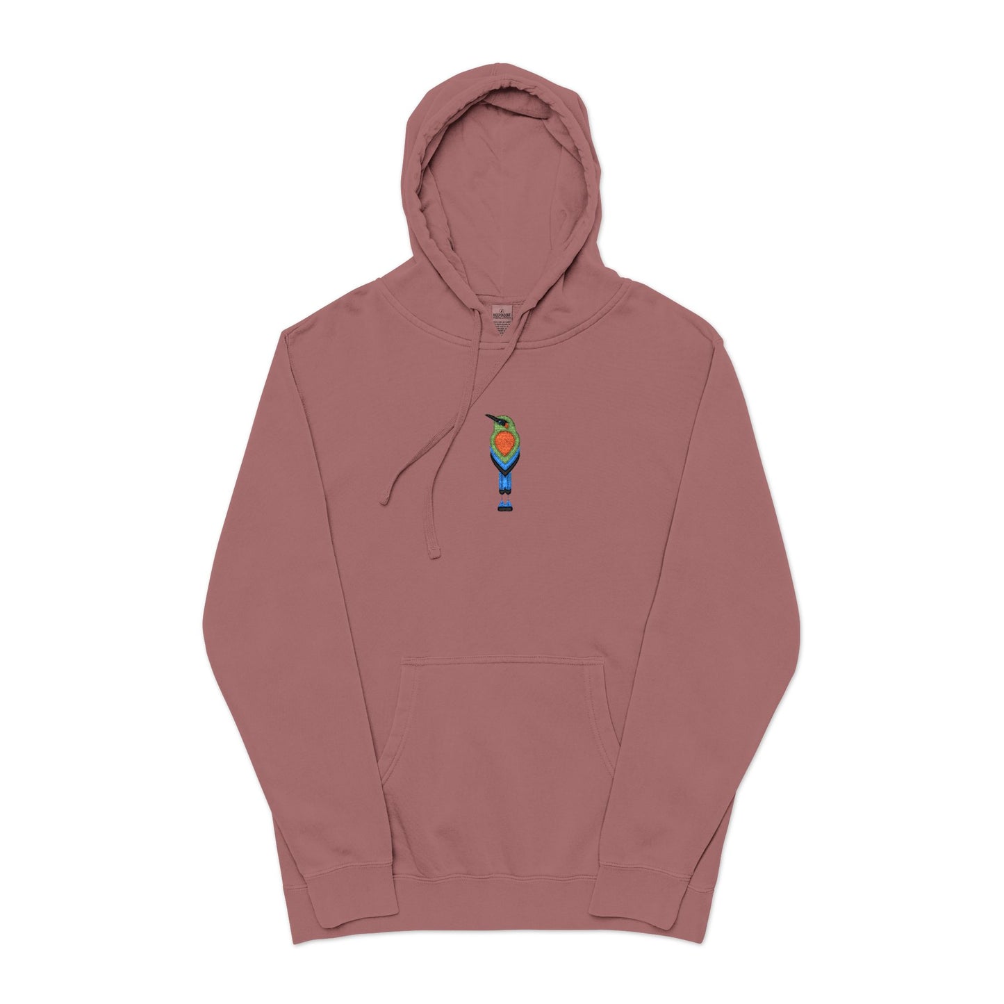 Guardabarranco Embroidered Pigment-Dyed Hoodie