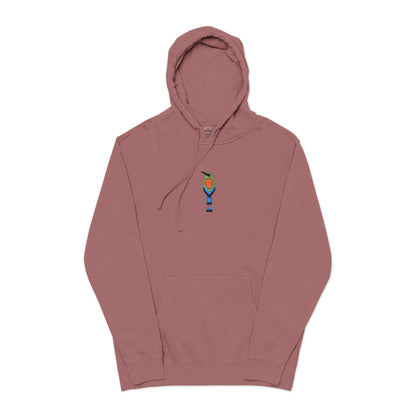 Guardabarranco Embroidered Pigment-Dyed Hoodie