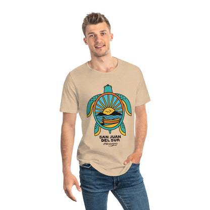 San Juan del Sur Turtle Men's Jersey Curved Hem Tee