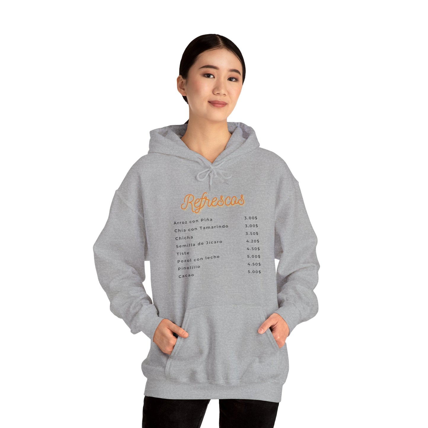 Refrescos Menu Unisex Heavy Blend™ Hooded Sweatshirt