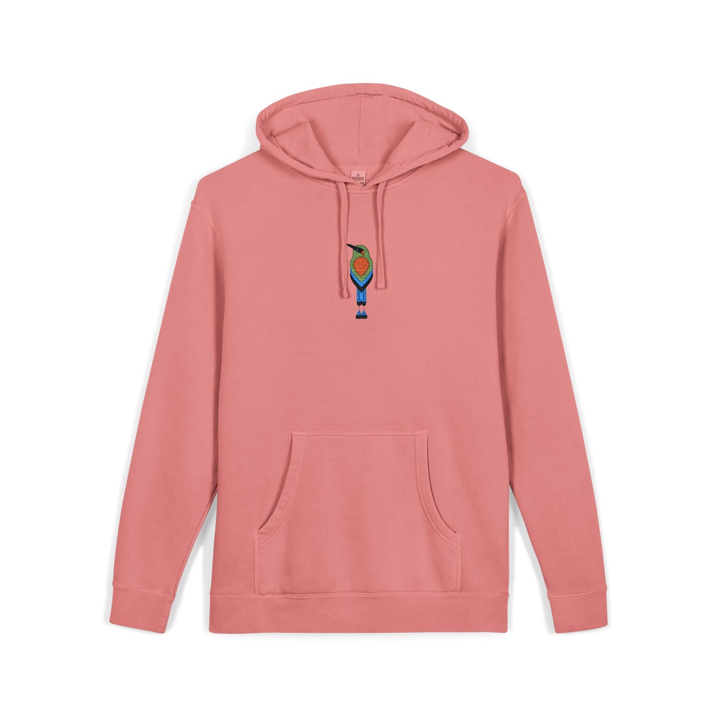Guardabarranco Embroidered Pigment-Dyed Hoodie