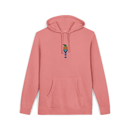 Guardabarranco Embroidered Pigment-Dyed Hoodie