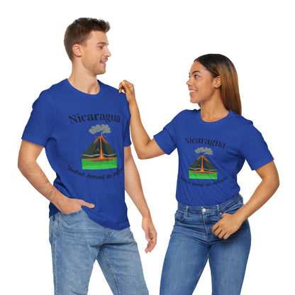 Juntos Somos Un Volcan Unisex Jersey Short Sleeve Tee