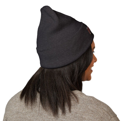 Gallo Pinto Embroidered Cuffed Beanie