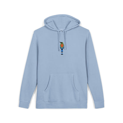Guardabarranco Embroidered Pigment-Dyed Hoodie