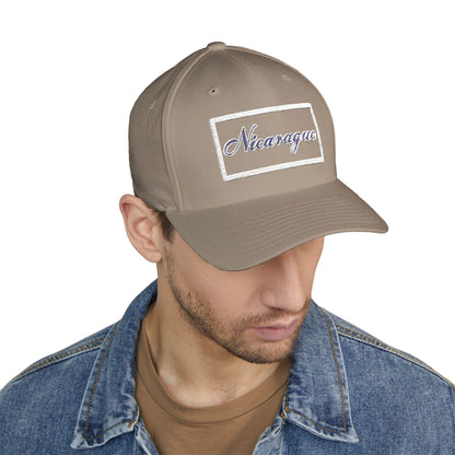 Nicaragua Embroidered Closed-Back Cap