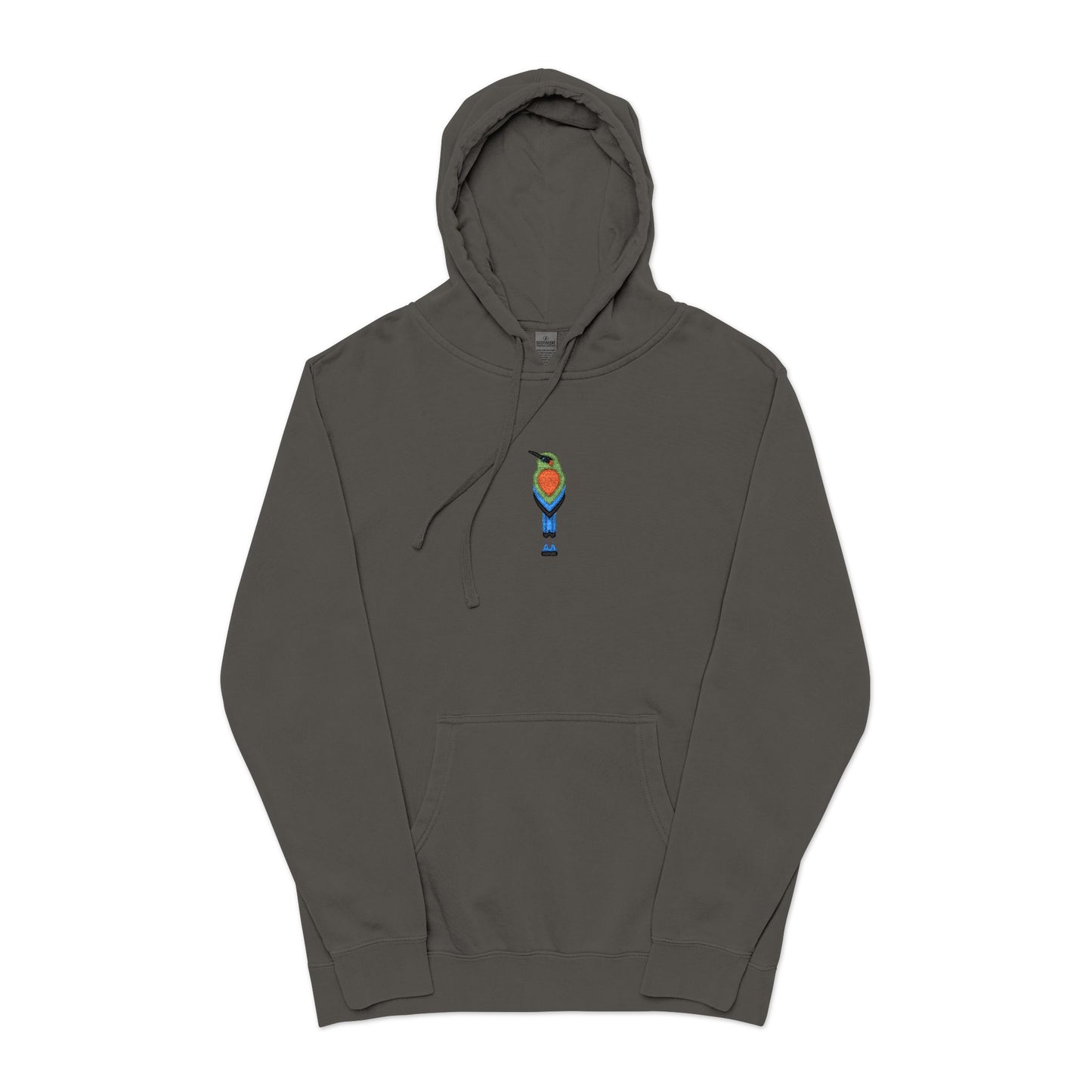 Guardabarranco Embroidered Pigment-Dyed Hoodie