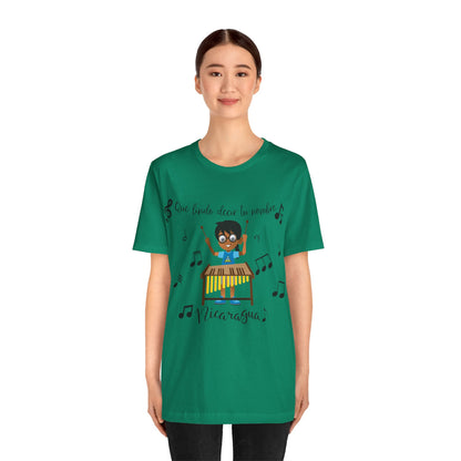 Marimba Nicaragua Unisex Jersey Short Sleeve Tee