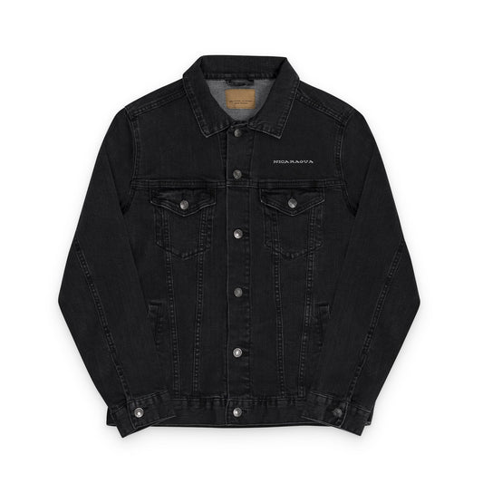 Toros y Montadores Embroidered Men's Denim Jacket