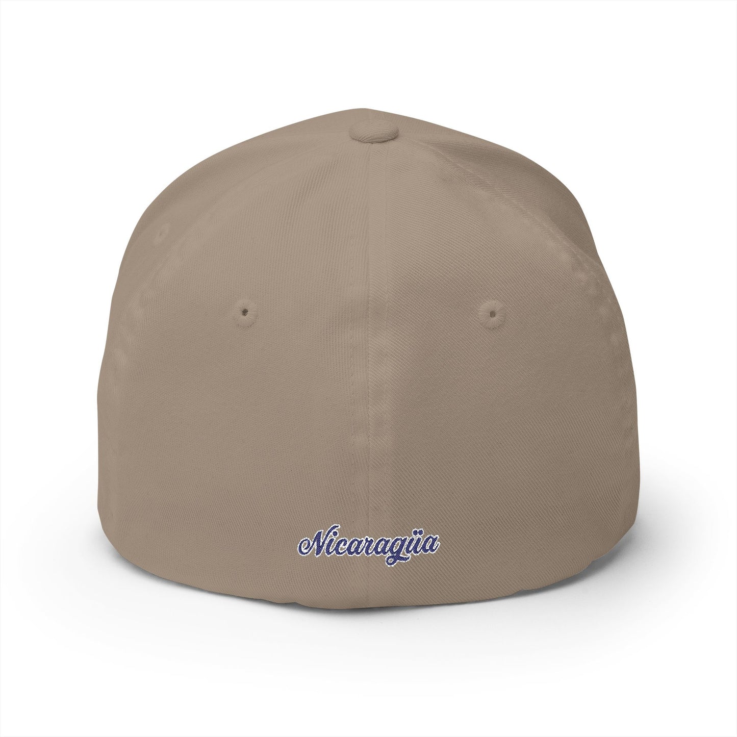 Nicaragua Embroidered Closed-Back Cap