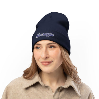 Nicaragua Embroidered Knit Beanie