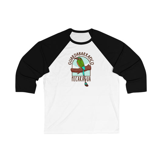 Guardabarranco Nic Unisex 3\4 Sleeve Baseball Tee