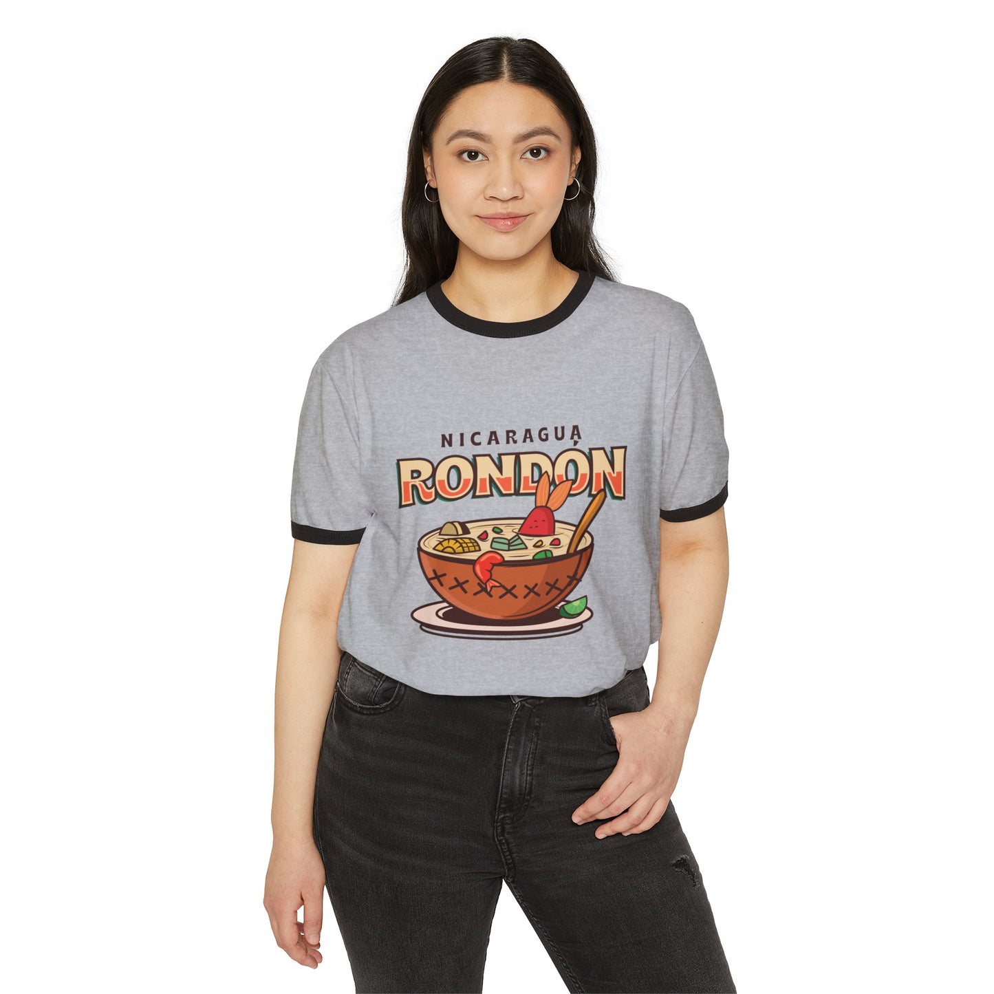 Rondon Unisex Cotton Ringer T-Shirt