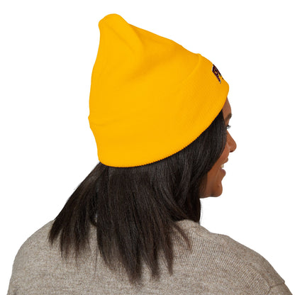 Gallo Pinto Embroidered Cuffed Beanie