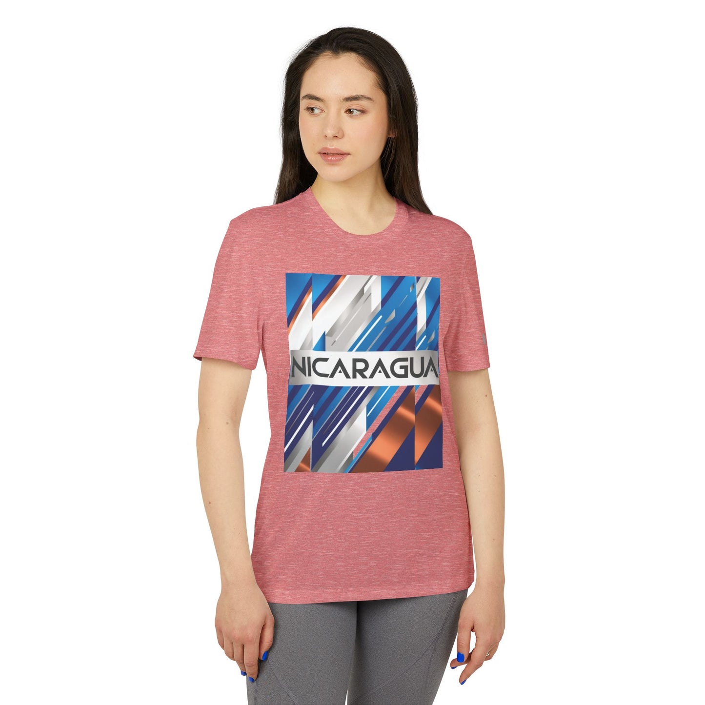 Nicaragua Adidas Unisex Sport T-shirt