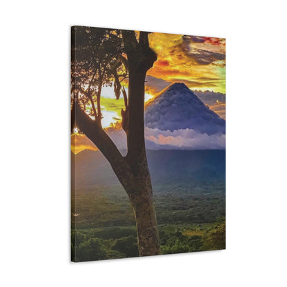 Sunset at Ometepe Canvas