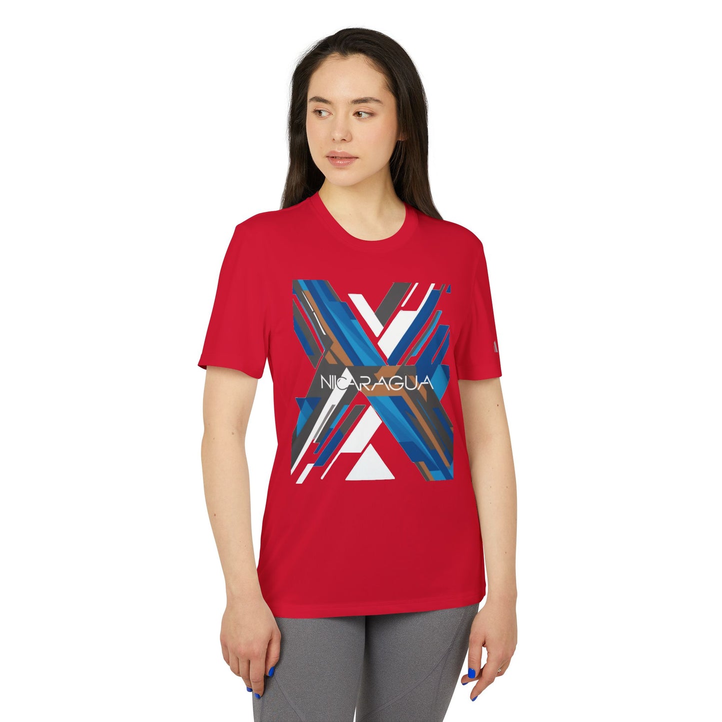 Nicaragua Adidas Unisex Sport T-shirt