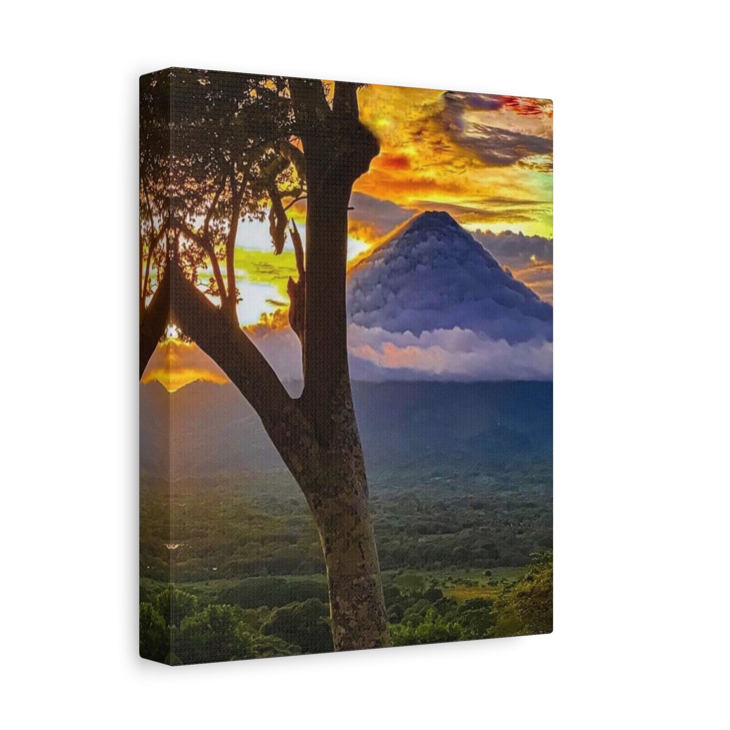 Sunset at Ometepe Canvas