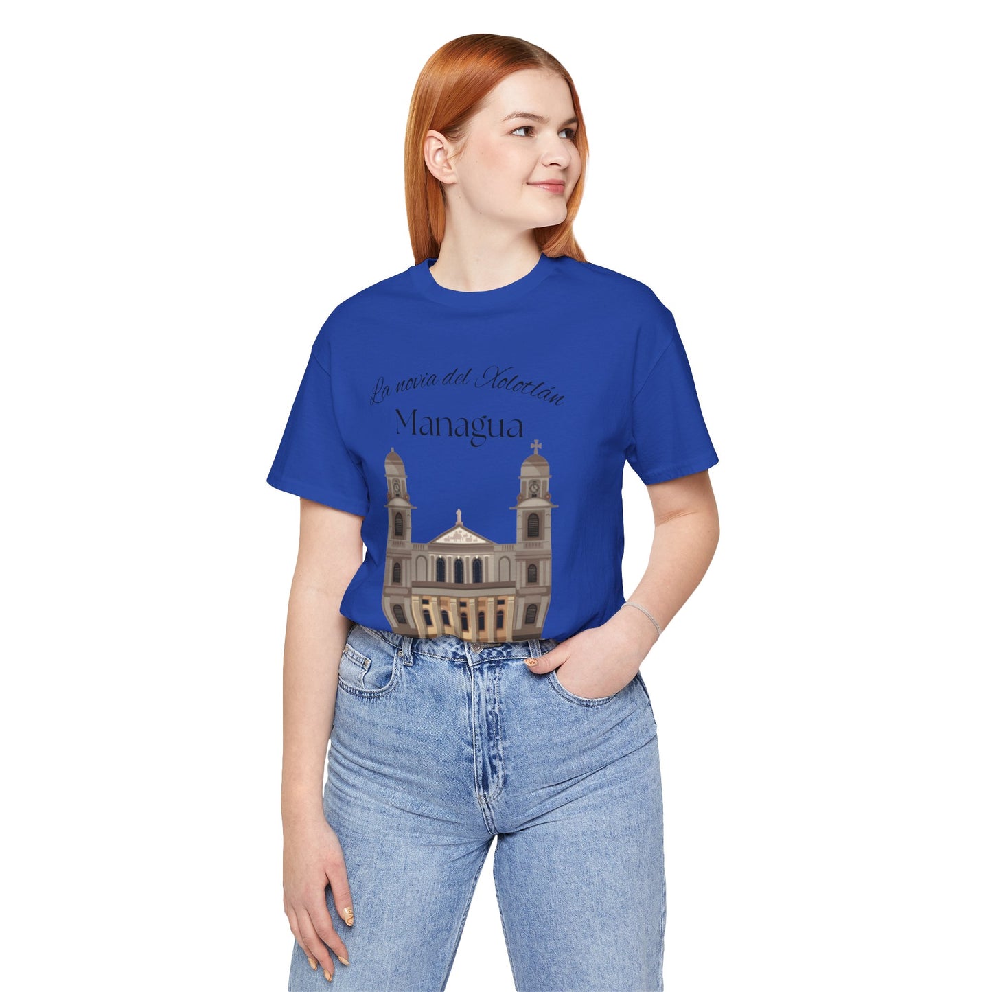 La novia del Xolotlán Unisex Jersey Short Sleeve Tee