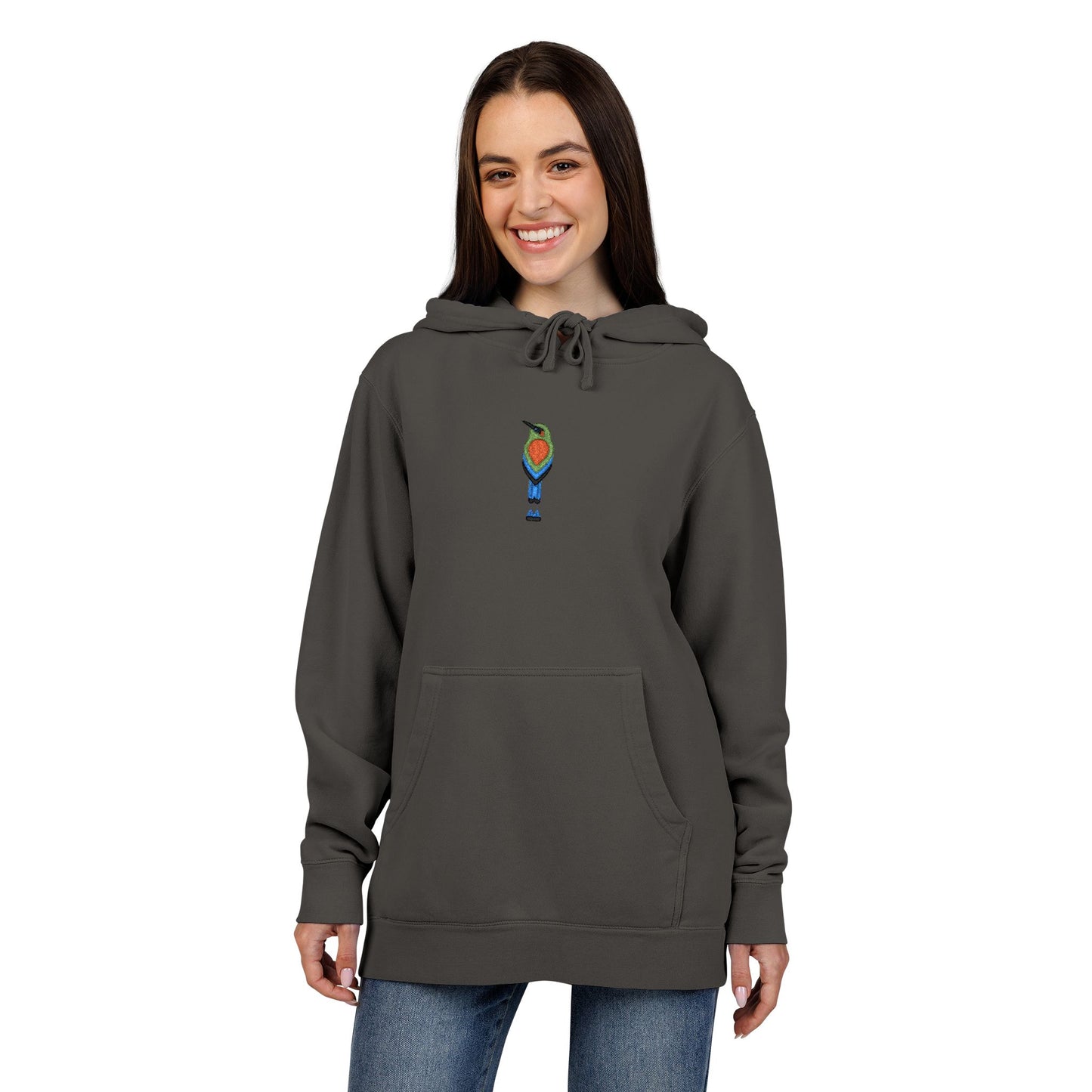 Guardabarranco Embroidered Pigment-Dyed Hoodie