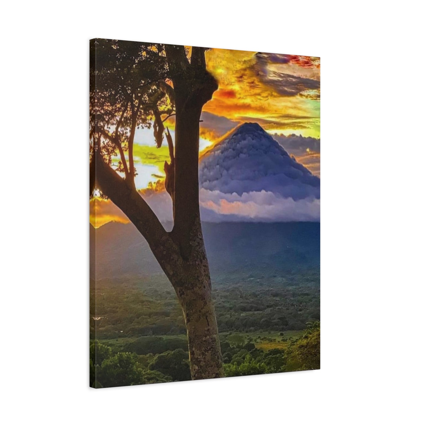 Sunset at Ometepe Canvas