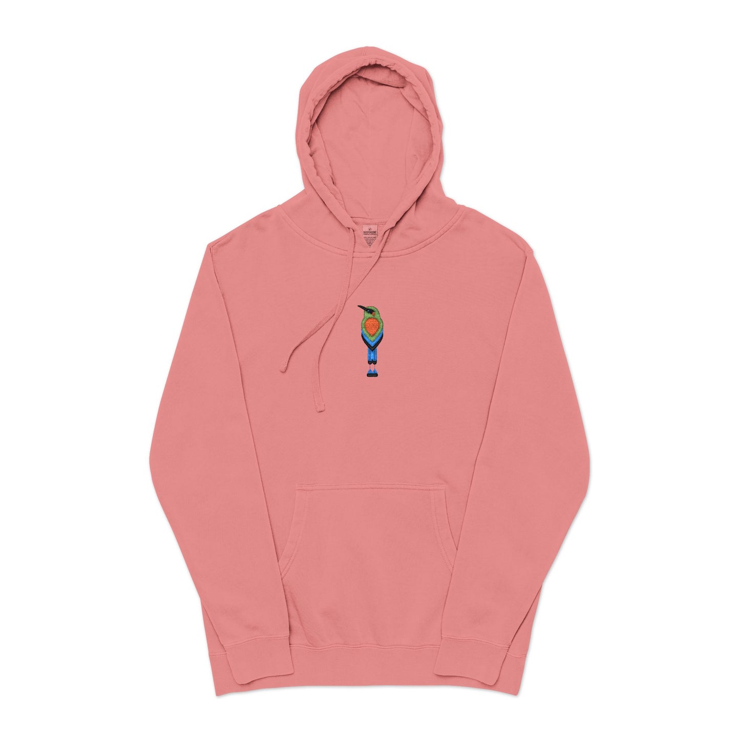 Guardabarranco Embroidered Pigment-Dyed Hoodie