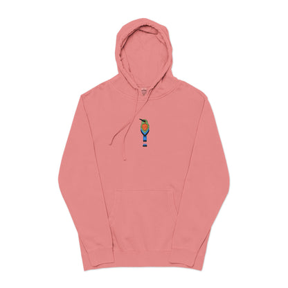 Guardabarranco Embroidered Pigment-Dyed Hoodie