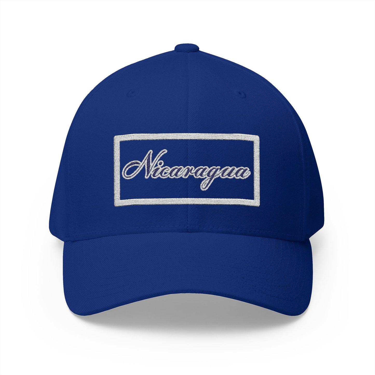 Nicaragua Embroidered Closed-Back Cap