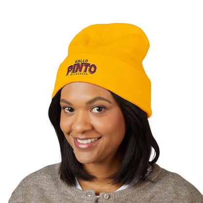 Gallo Pinto Embroidered Cuffed Beanie