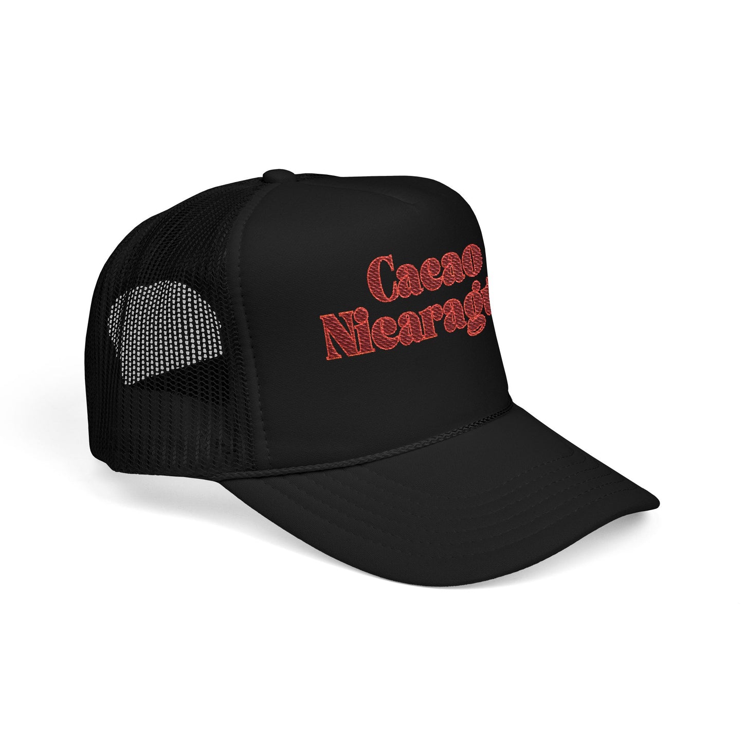 Cacao Nicaragua Embroidered Foam Trucker Hat