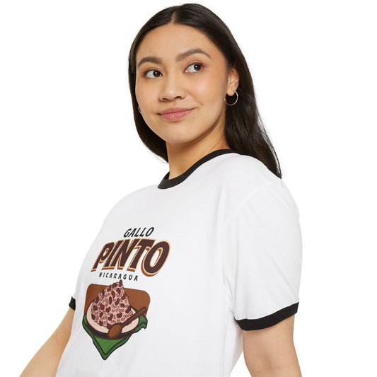 Gallo Pinto Unisex Cotton Ringer T-Shirt