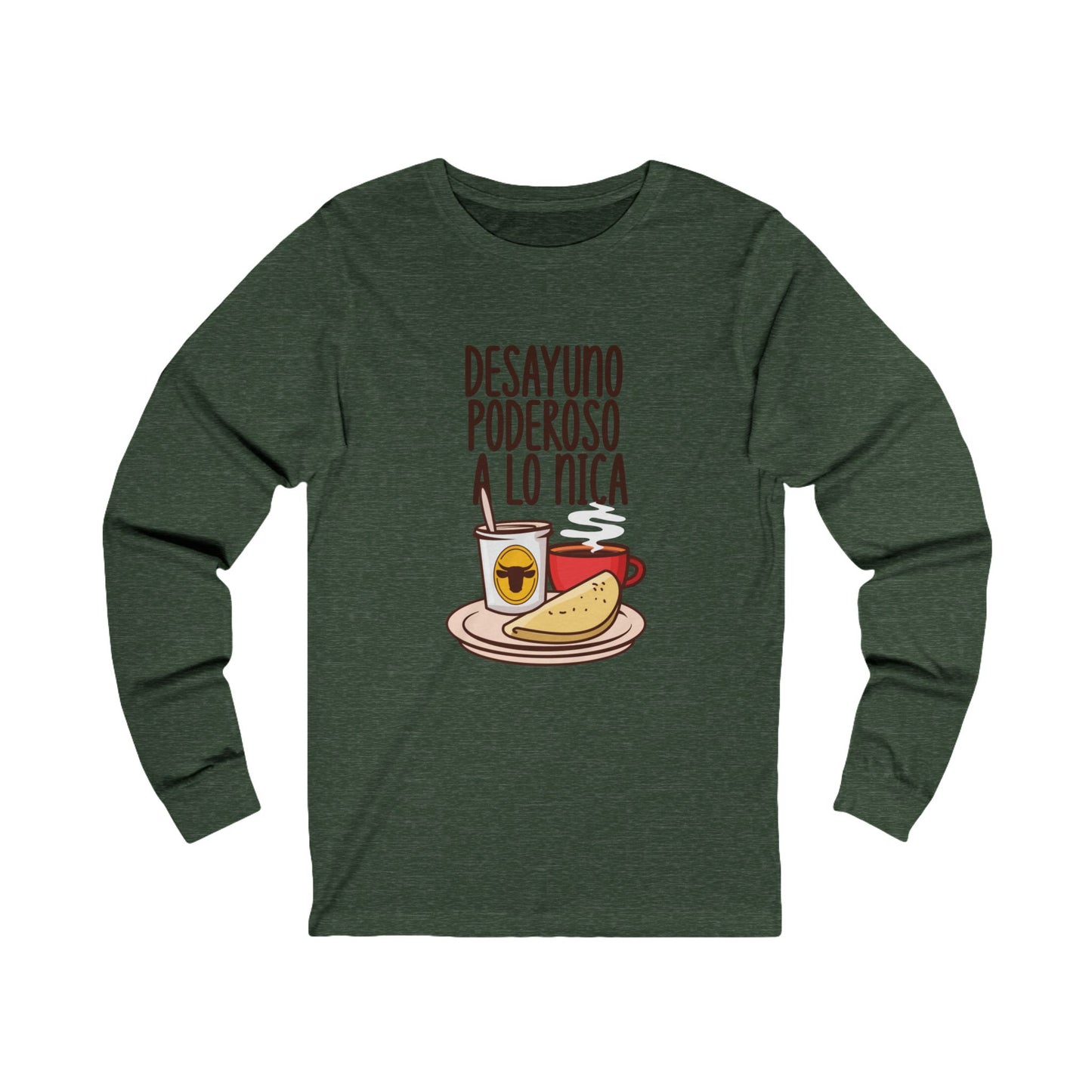 Desayuno Lechagria Unisex Jersey Long Sleeve Tee