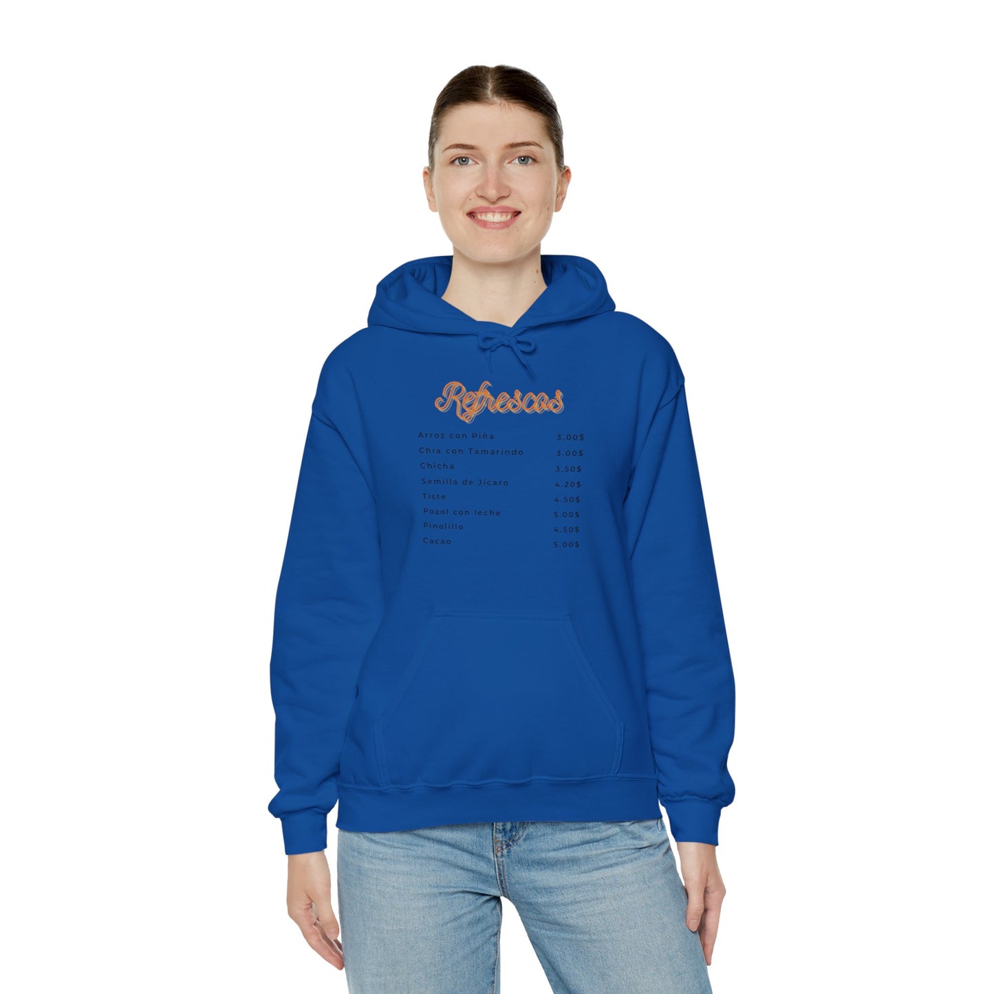 Refrescos Menu Unisex Heavy Blend™ Hooded Sweatshirt