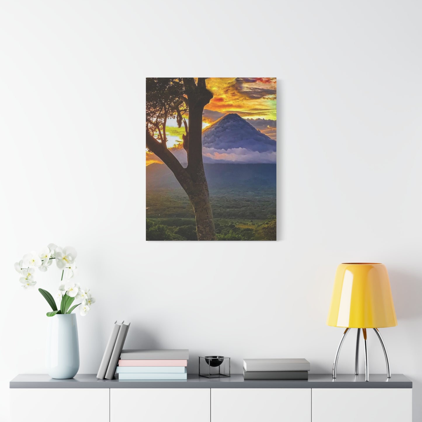 Sunset at Ometepe Canvas