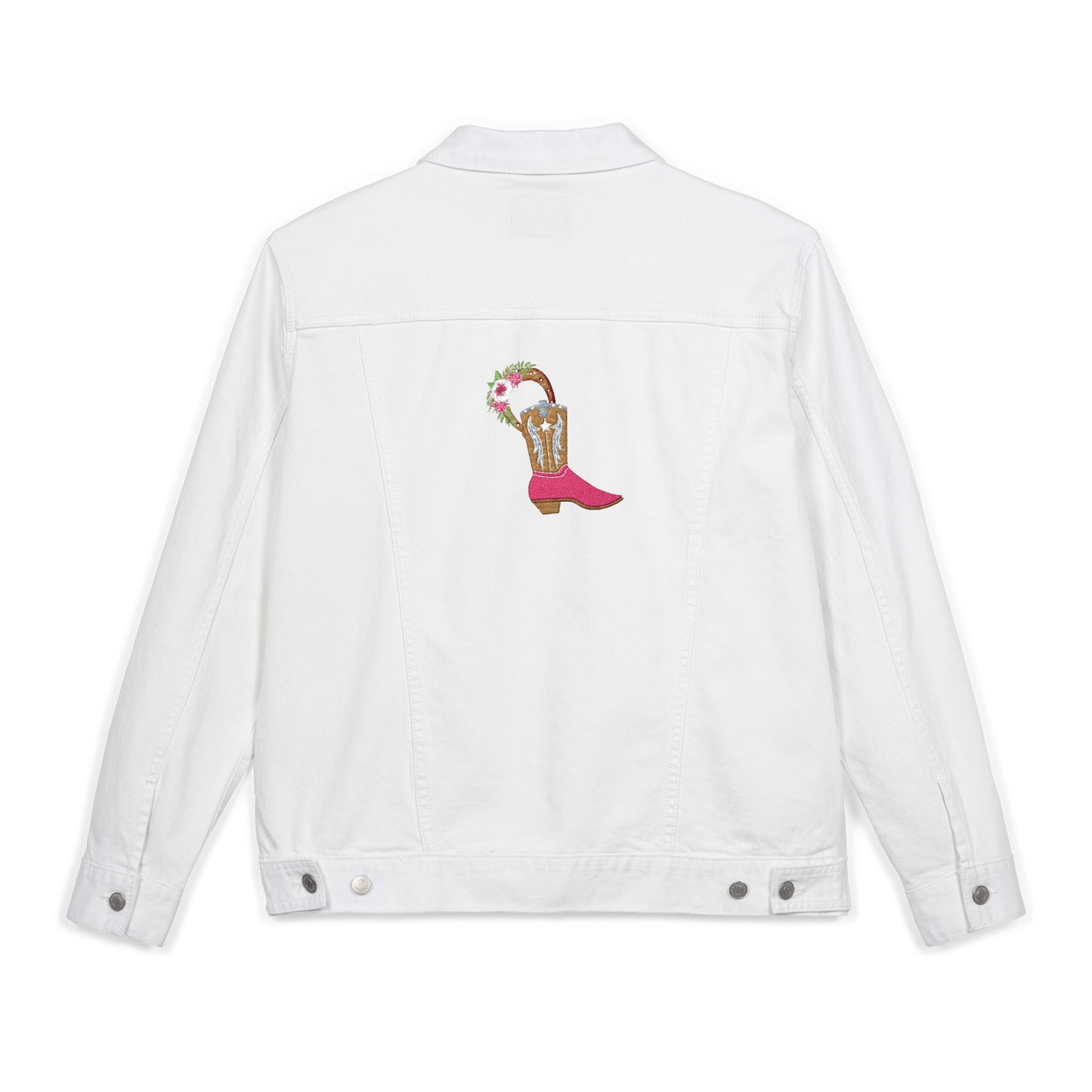 Nicaragua Embroidered Women's Denim Jacket