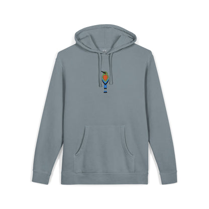 Guardabarranco Embroidered Pigment-Dyed Hoodie