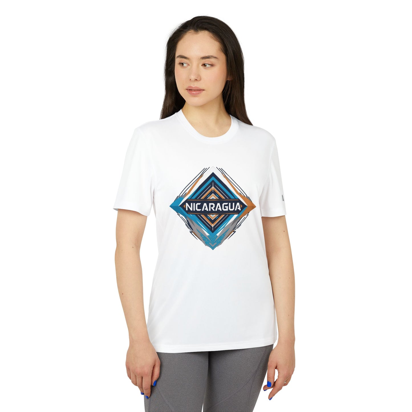 Nicaragua Adidas Unisex Sport T-shirt