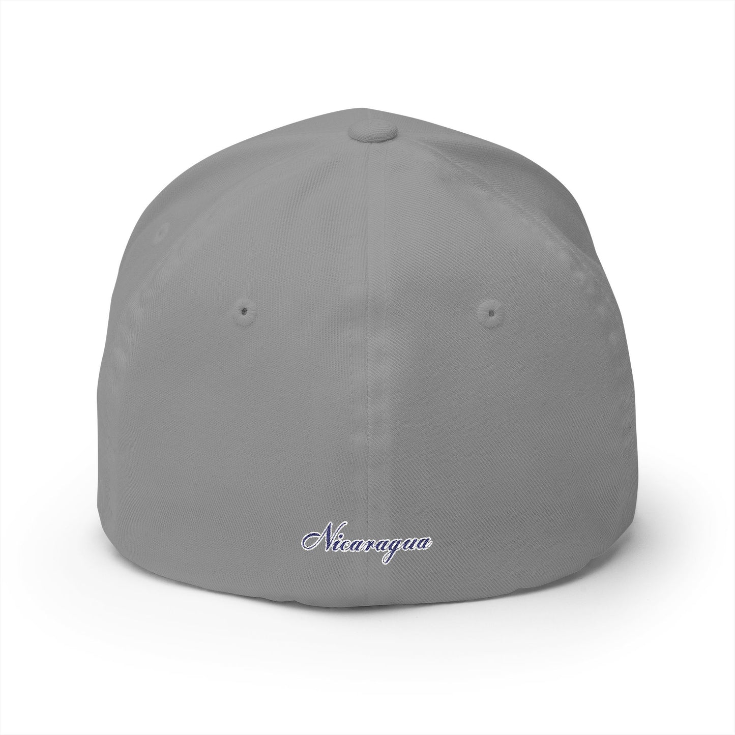Nicaragua Embroidered Closed-Back Cap