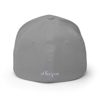 Nicaragua Embroidered Closed-Back Cap