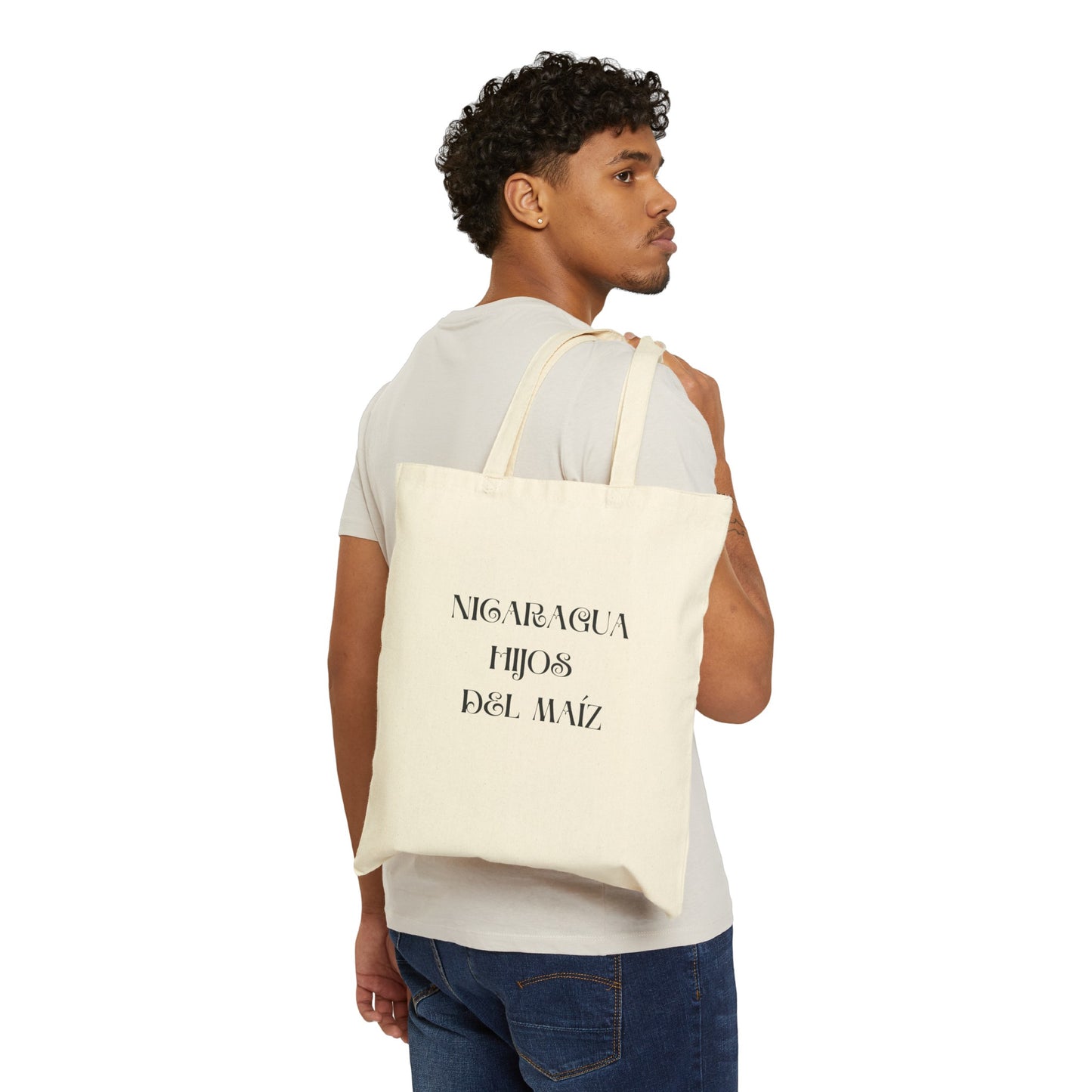 Nicaragua Hijos del Maíz Cotton Canvas Tote Bag