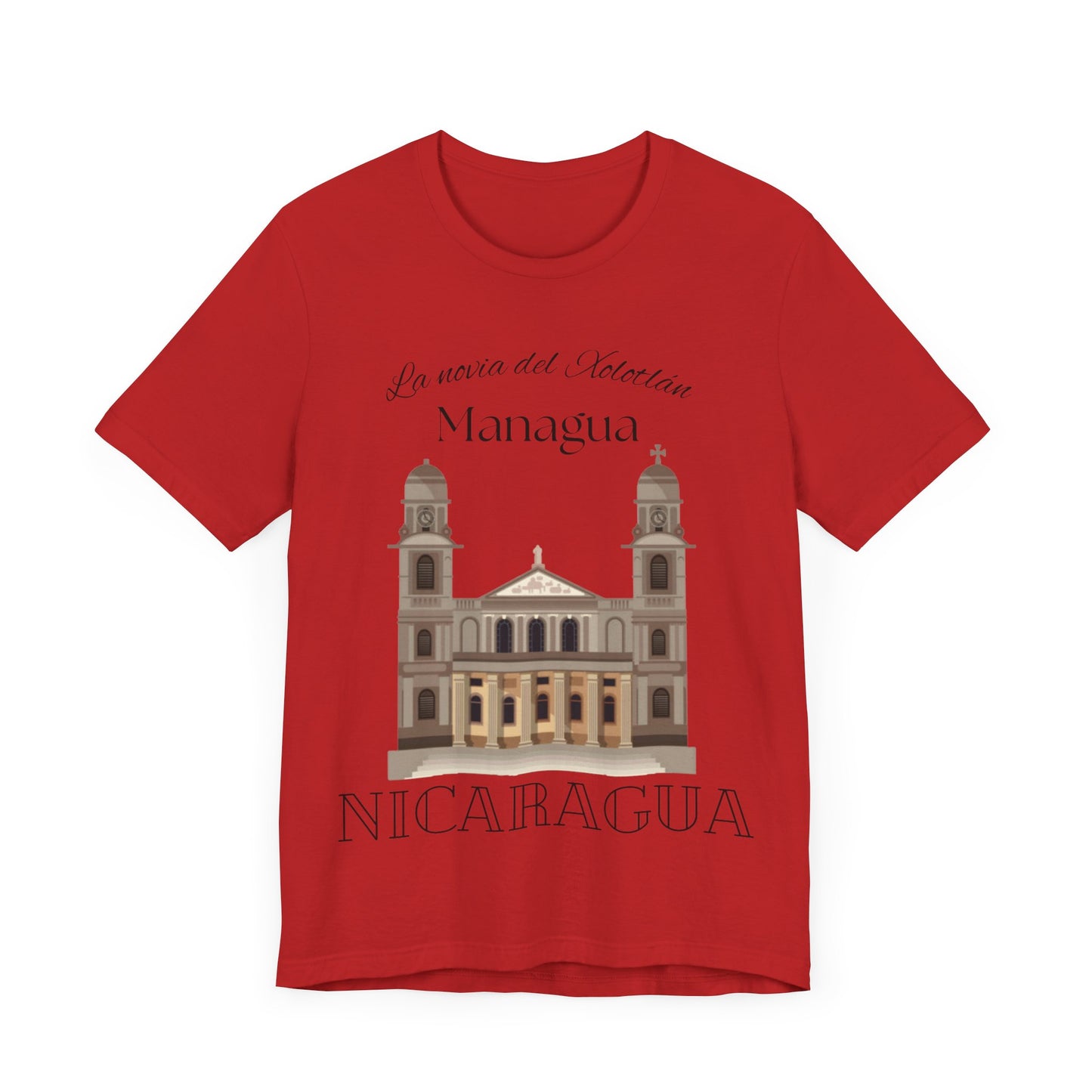 La novia del Xolotlán Unisex Jersey Short Sleeve Tee