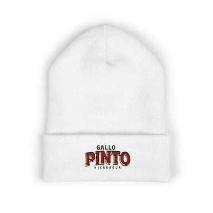 Gallo Pinto Embroidered Cuffed Beanie