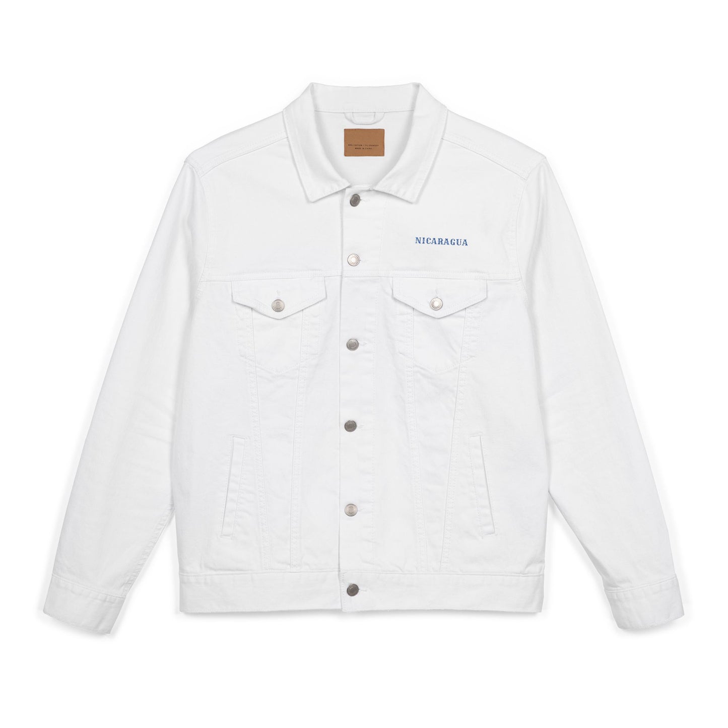 Nicaragua Embroidered Women's Denim Jacket