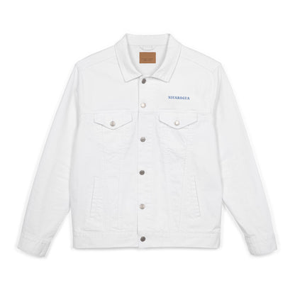 Nicaragua Embroidered Women's Denim Jacket