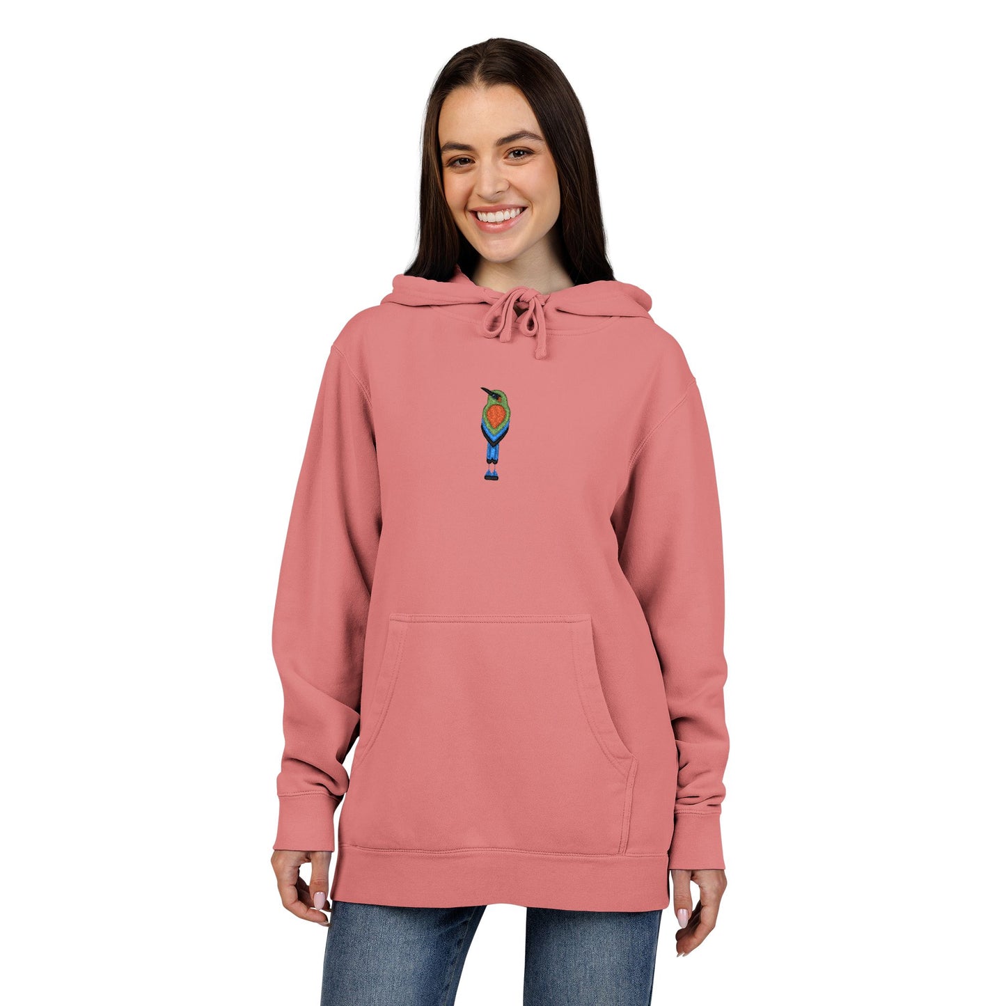 Guardabarranco Embroidered Pigment-Dyed Hoodie