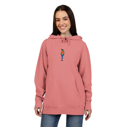 Guardabarranco Embroidered Pigment-Dyed Hoodie